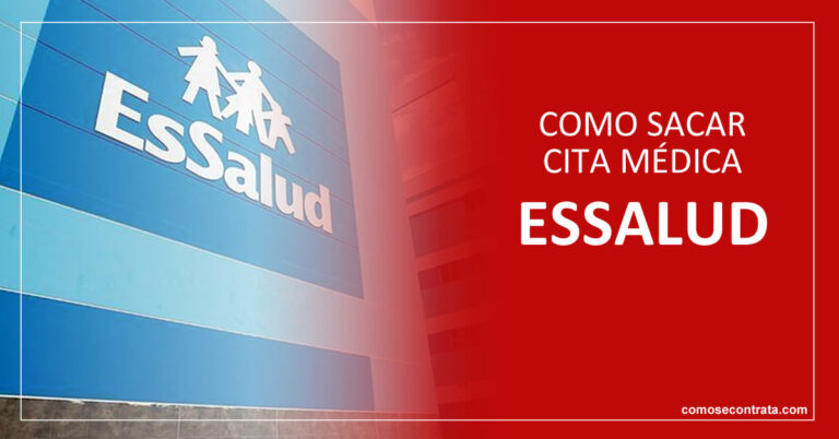 ¿Cómo Sacar Cita Médica En EsSalud Por Internet Y Teléfono?